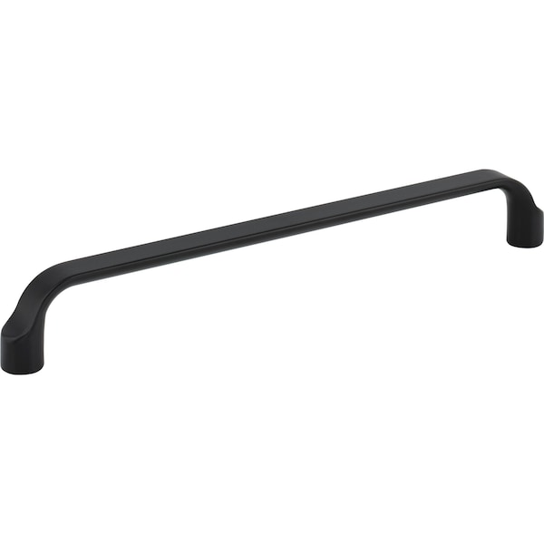Elements 192 mm Center-to-Center Matte Black Brenton Cabinet Pull 239-192MB - main